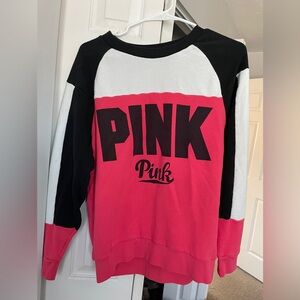 Victoria’s Secret PINK Colorblock Sweatshirt - Size Small
